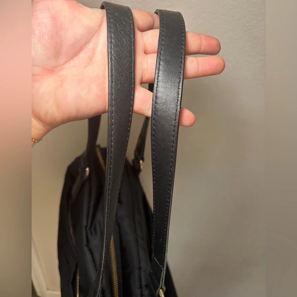 Lo & Sons Black O.G. Laptop Tote Nylon Travel Tote
